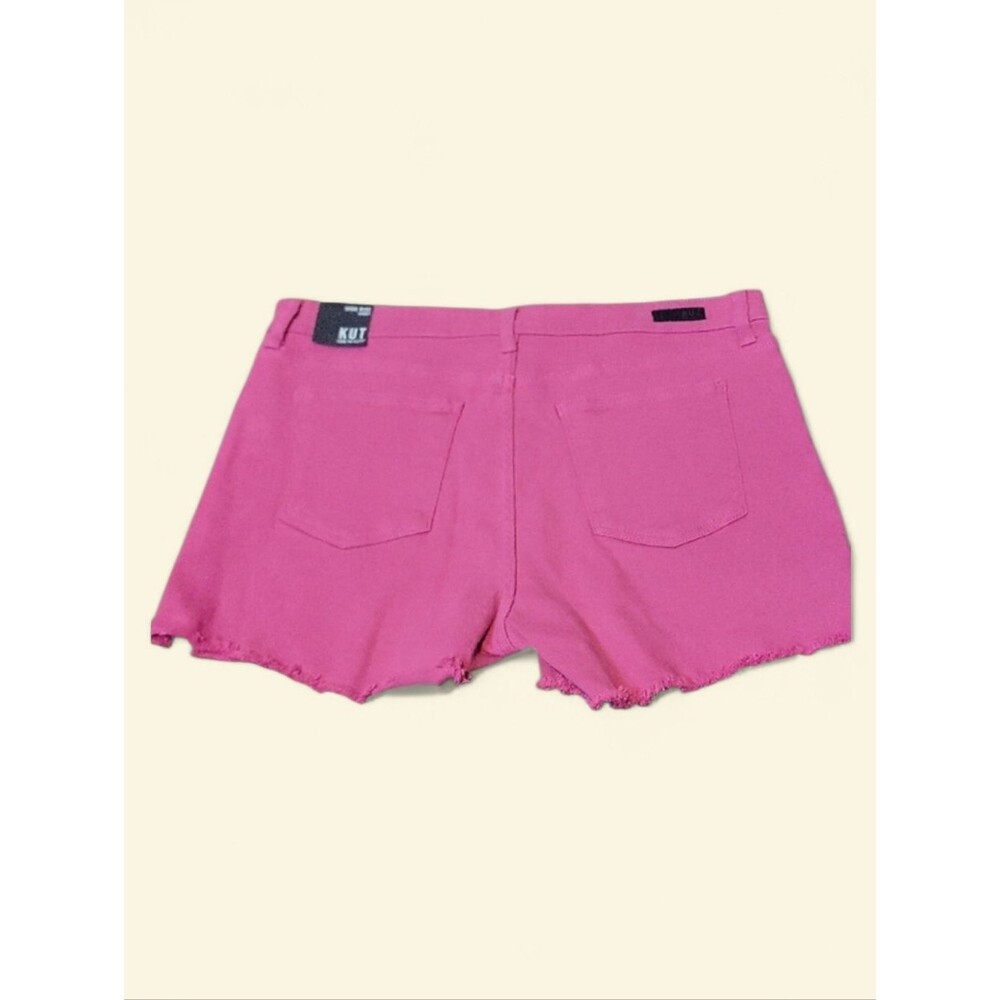 Kut From The Kloth High-rise Hot Pink Short - Size: 14 - NWT - Picture 4 of 6